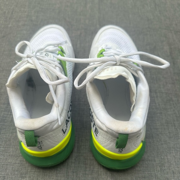 MEN'S LACOSTE AG-LT23 ULTRA TENNIS SHOES WITH TECHNICAL PIQUÉ size 8 - Picture 6 of 15